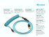 Coiled Keyboard Cable | 5-Pin Aviator Connector - Ranked